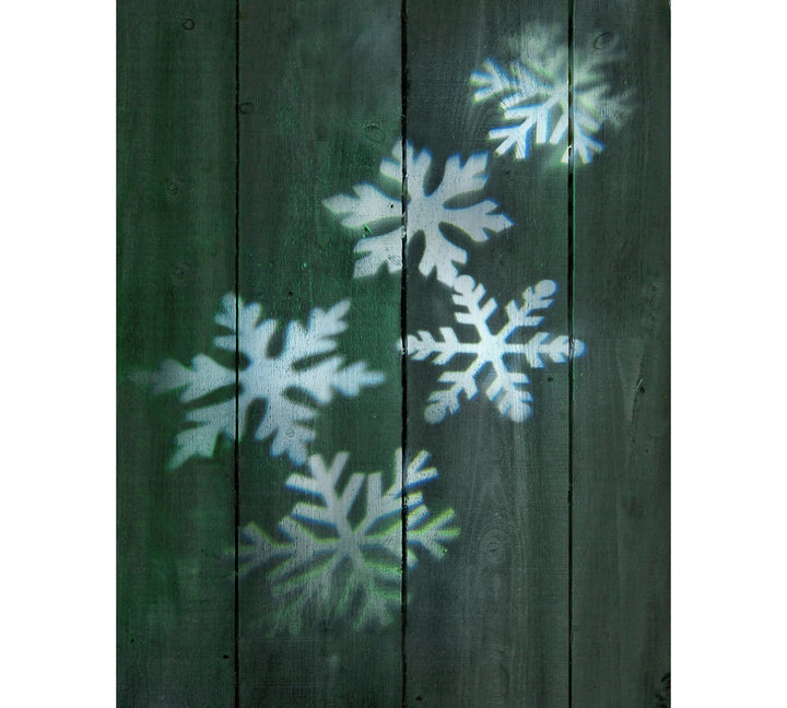Home Christmas Outdoor Snowflake Projector Light With Remote Control