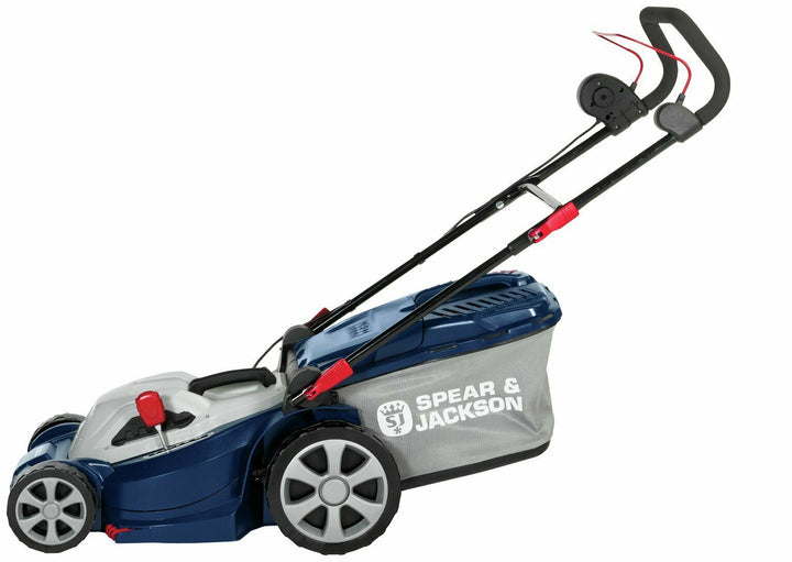 Spear & Jackson S1637ER2 37cm Corded Rotary Lawnmower - 1600W