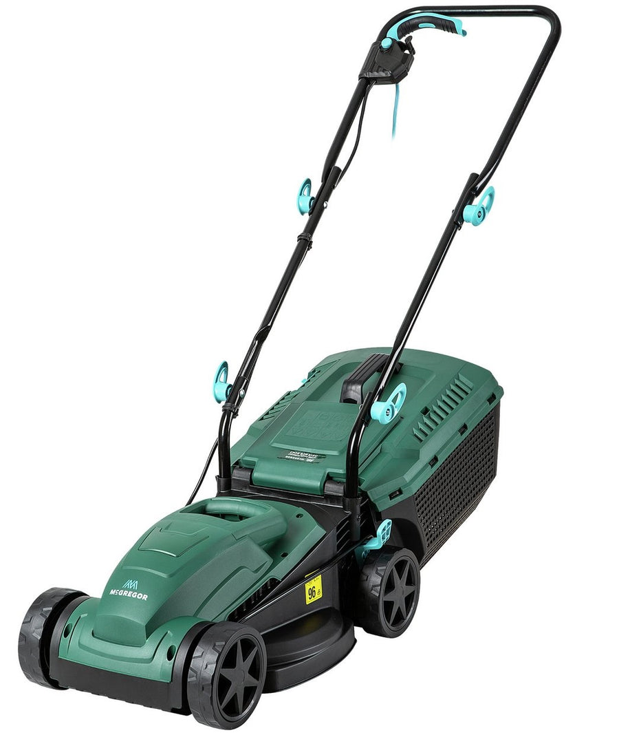 McGregor Corded Electric 33cm Rotary Lawnmower - 1200w