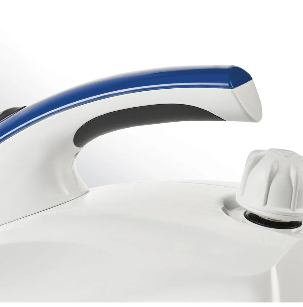 Polti Vaporetto Smart 40 Mop Portable Steam Cleaner - Blue &amp; White