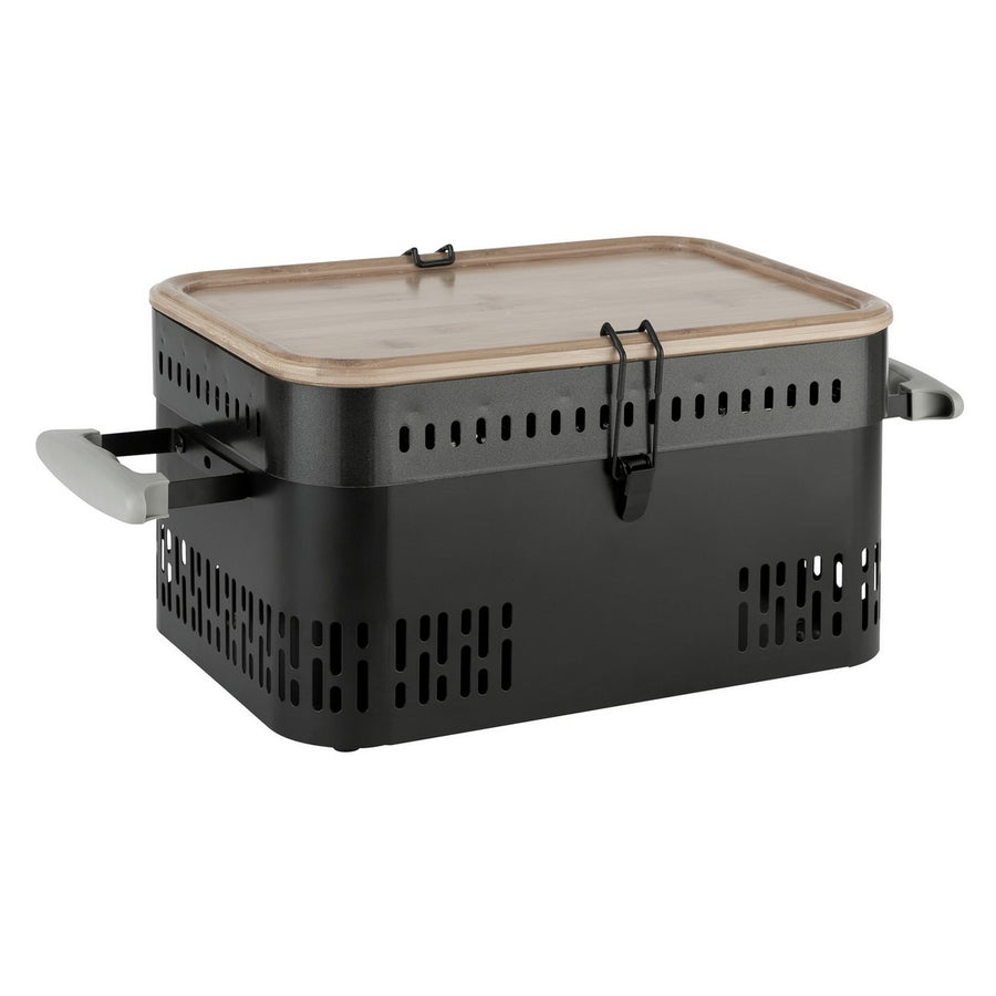 Home Table Top Charcoal BBQ - Black