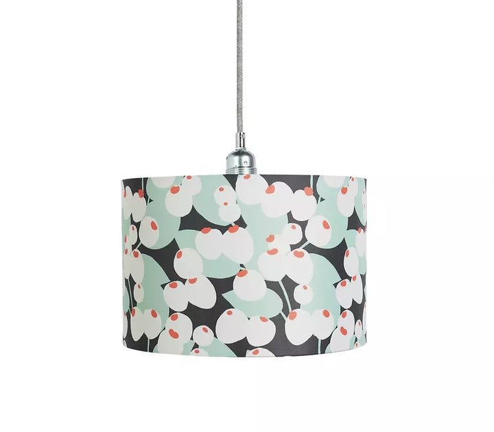 Habitat Cruz Scandi Printed 30cm Drum Shade