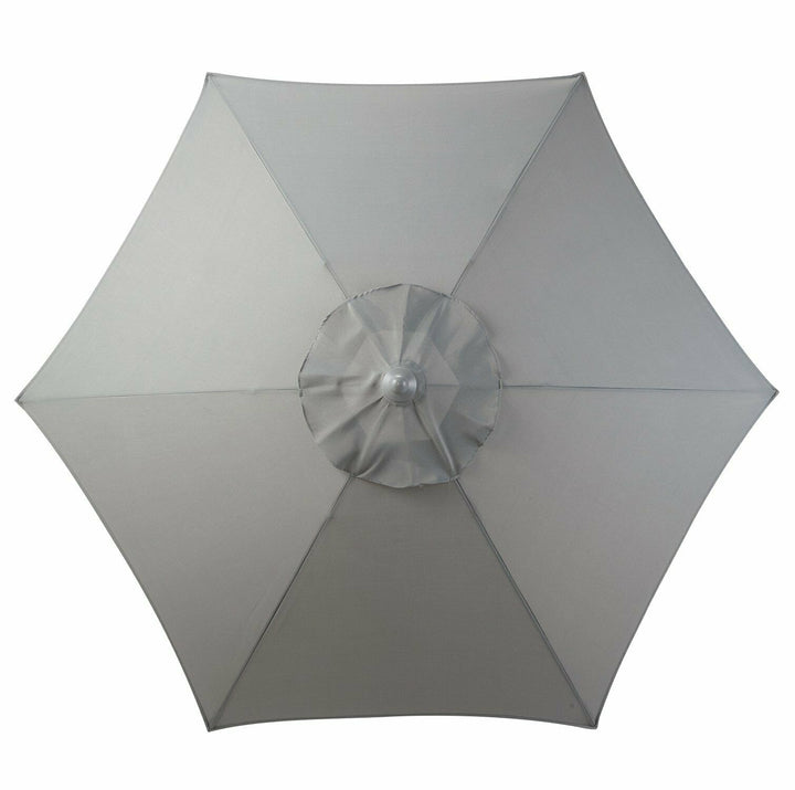 Home 2m Garden Parasol - Grey