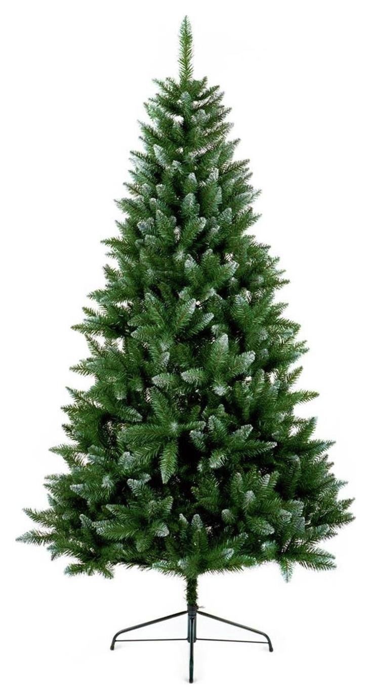 Premier Decorations 7ft Scandinavian Fir Hinged Christmas Tree- Green