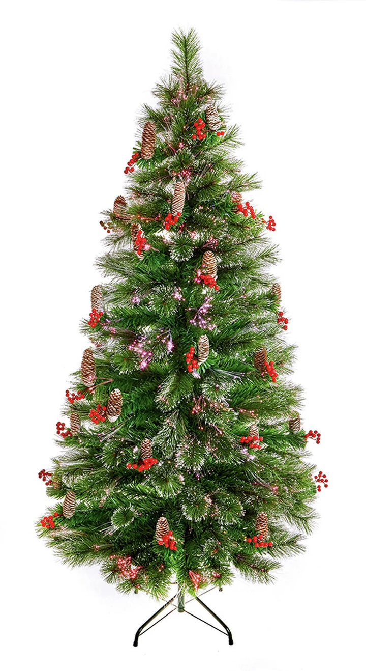 Premier Decorations 4ft Snow Tip Christmas Tree - Green