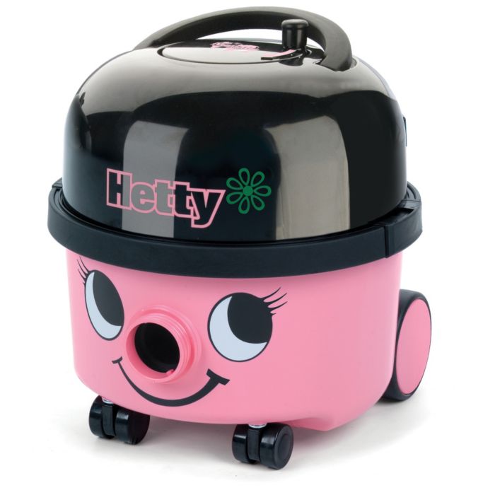 Numatic Hetty HET200A Bagged Cylinder Vacuum Cleaner - Pink