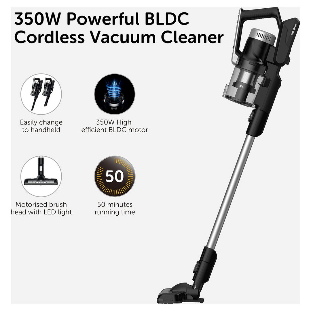 Bush V18P01E 28.8v Cordless Handheld Vacuum Cleaner (No Wall Bracket)