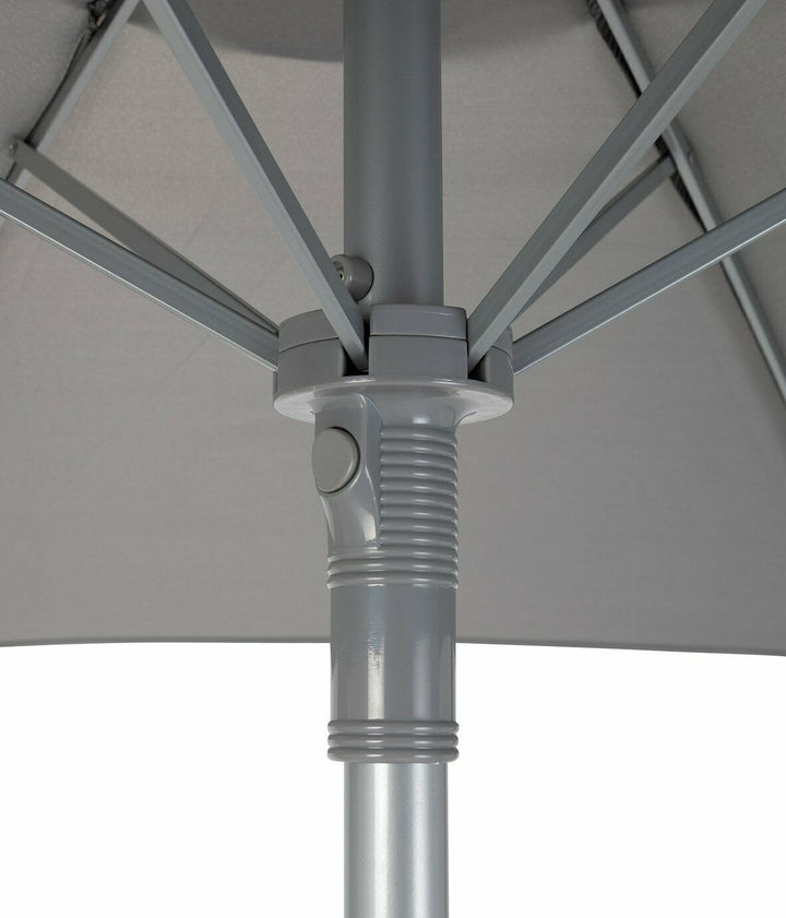 Home 2m Garden Parasol - Grey