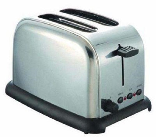 Homebase Stainless Steel 2-Slice Toaster