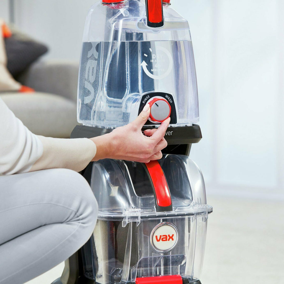 Vax ECGLV1B1 Rapid Power Upright Carpet & Upholstery Cleaner