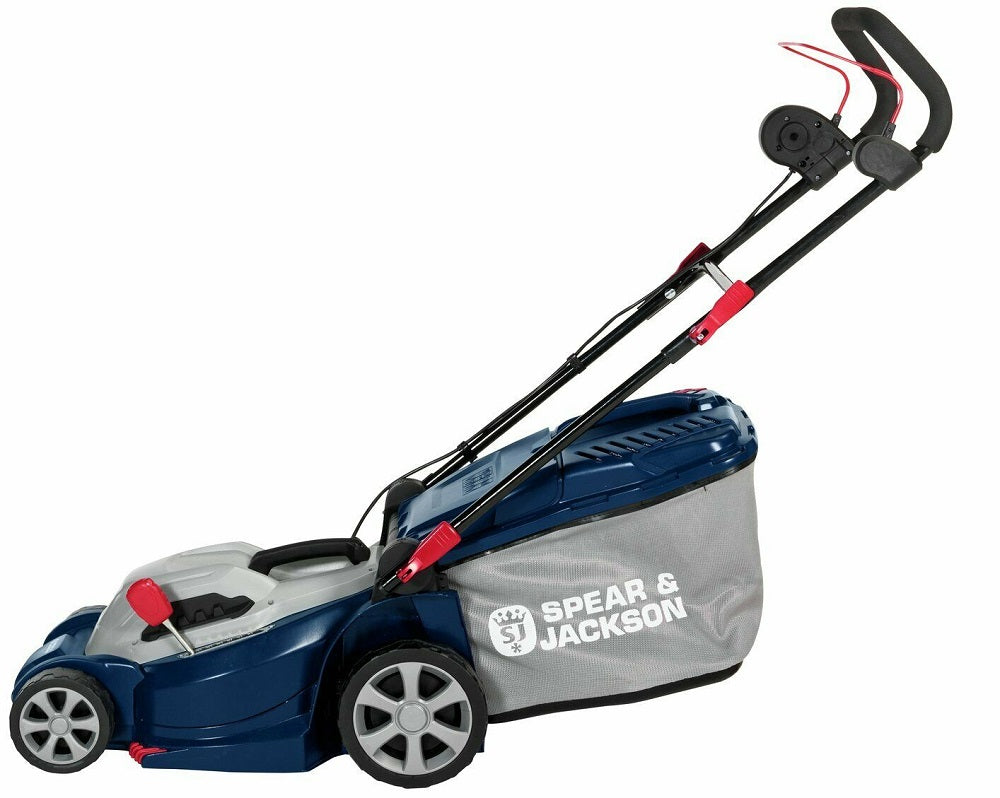 Spear & Jackson S1334ER2 34cm Corded Rotary Lawnmower - 1300W