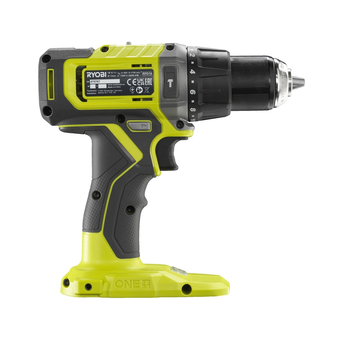 Ryobi RPD18-0 18V ONE+™ Cordless Combi Drill (Bare Tool)