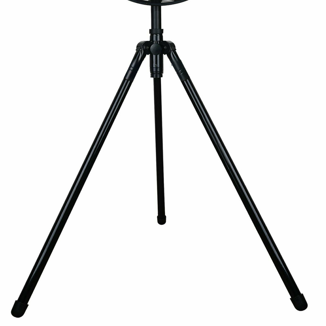 Home 16 Inch Tripod Pedestal Fan - Black
