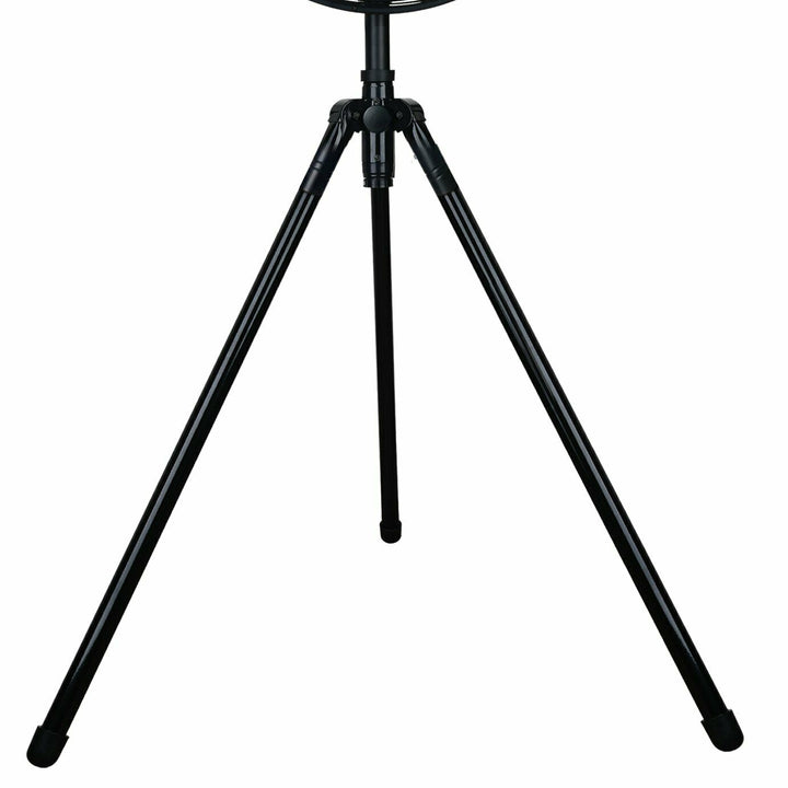 Home 16 Inch Tripod Pedestal Fan - Black