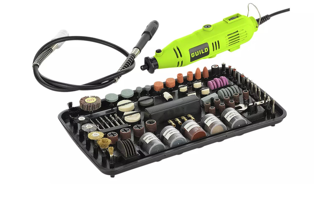 Guild Rotary Tool & 218 Piece Mini Tool Kit