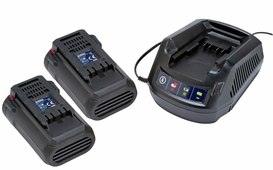 Spear &amp; Jackson 44cm Cordless Rotary Lawnmower &amp; 2 Batteries - 36V