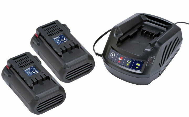 Spear &amp; Jackson 44cm Cordless Rotary Lawnmower &amp; 2 Batteries - 36V