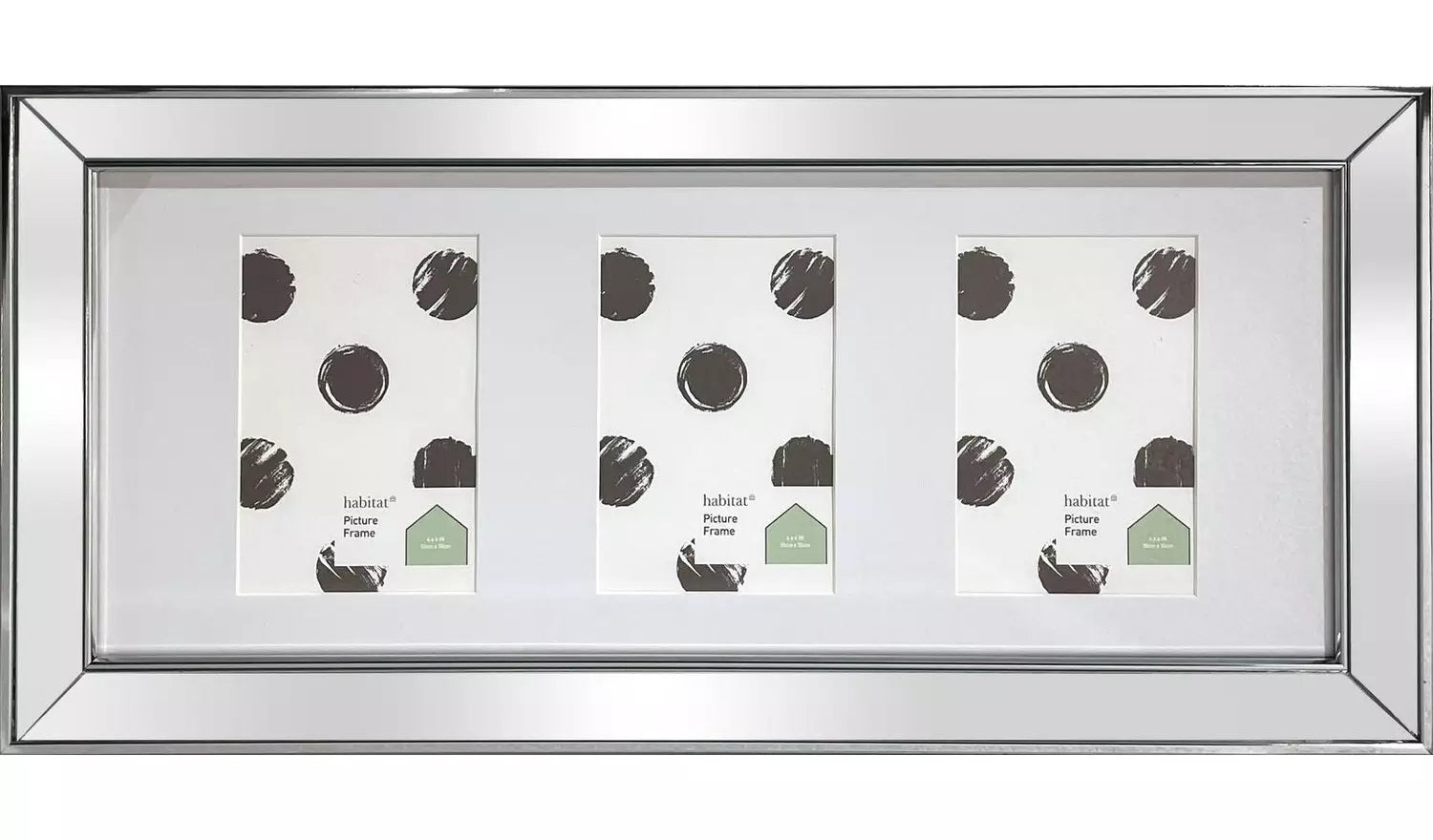 Habitat Mirror Multi Aperture Picture Frame - 20x50cm