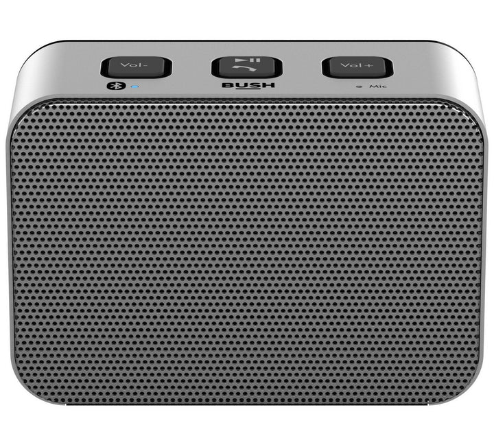 Bush Small Wireless Speaker Bluetooth - Silver