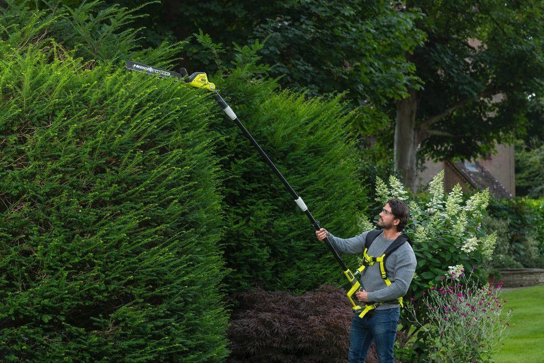 Ryobi RPT184520C 18V ONE+™ Cordless 45cm Pole Hedge Trimmer Starter Kit (1 x 2.0Ah)