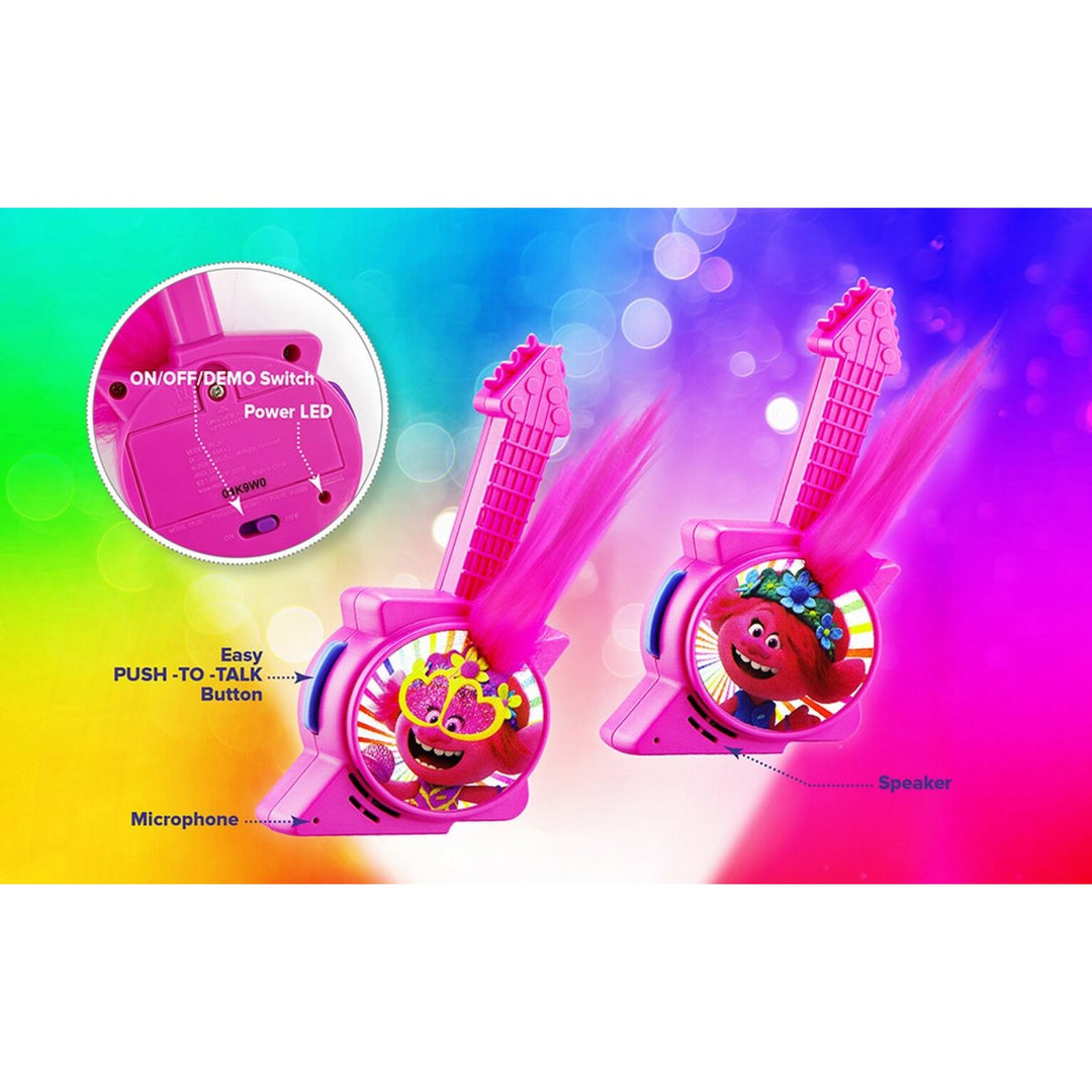 Trolls Deluxe Pair Of Walkie Talkies - Pink