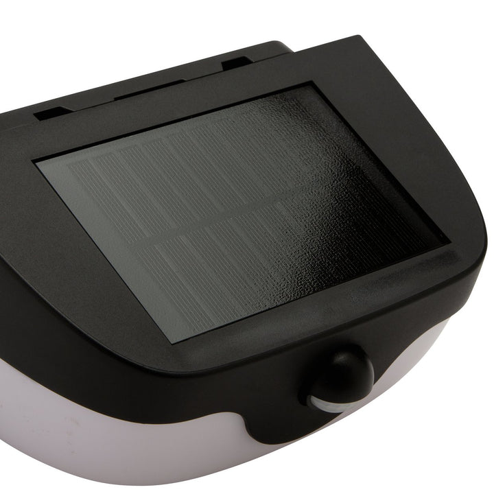 Home 5w Motion Detector Solar Light - Black & White