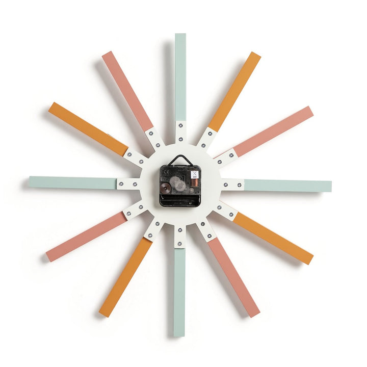 Habitat Spectrum Wall Clock - Multicoloured