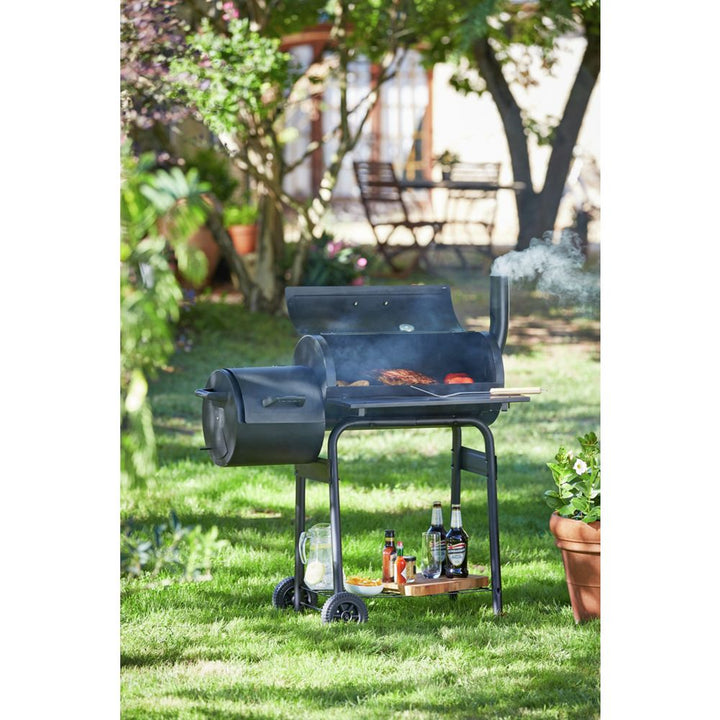 Home American Smoker Charcoal BBQ - Black