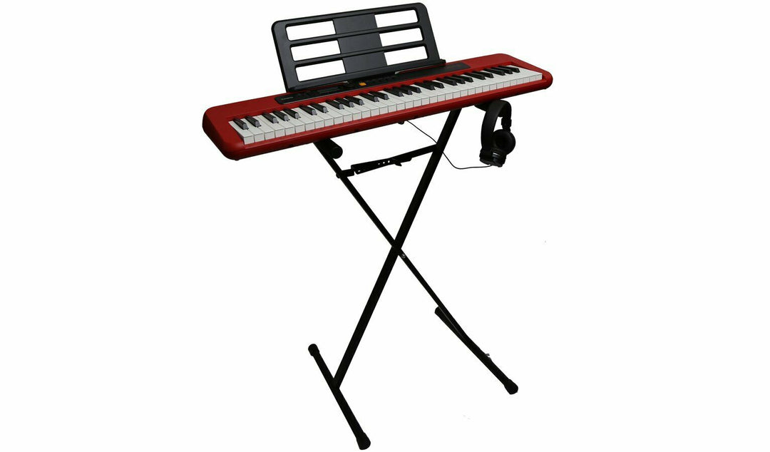 Casio CT-S200RD Keyboard With Stand & Headphones - Red