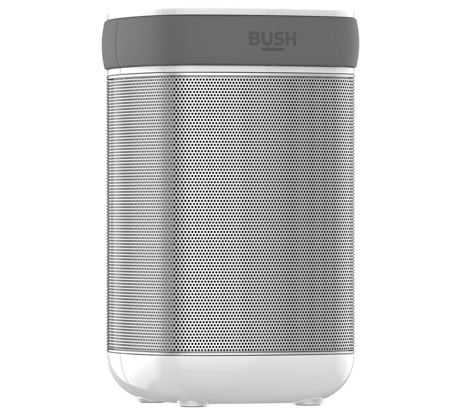 Bush Wireless Speaker With Wi-Fi - Silver/ White