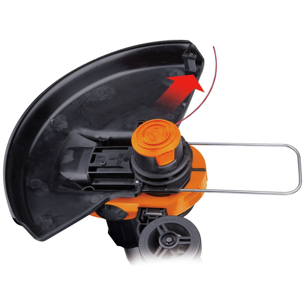 WORX WG163E 20V MAX Cordless Grass Trimmer - 2 Batteries