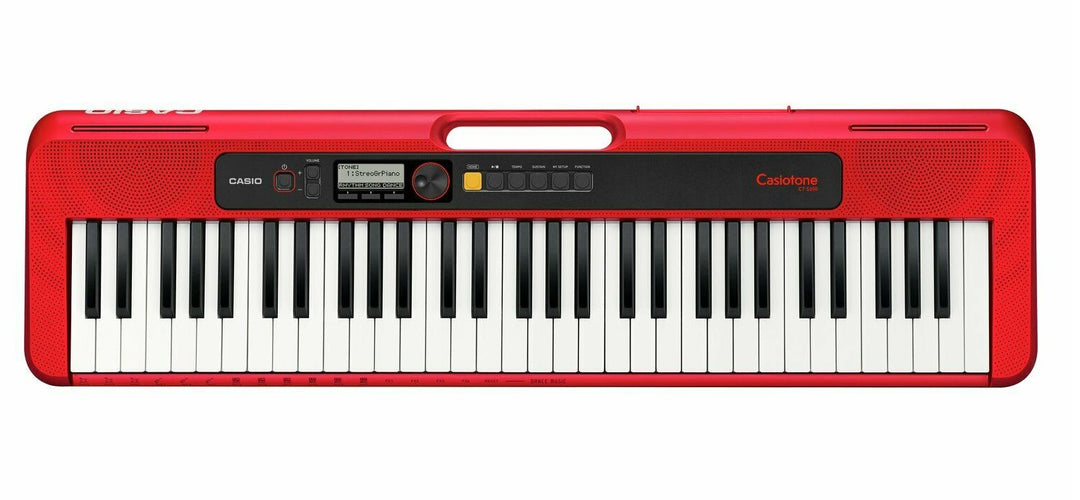 Casio CT-S200RD Keyboard With Stand & Headphones - Red