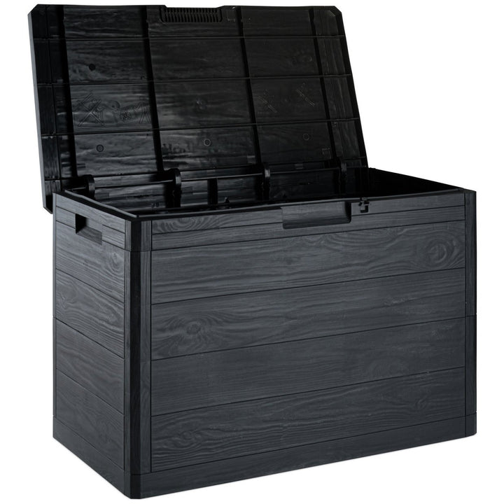 Toomax 160L Wood Effect Garden Storage Box