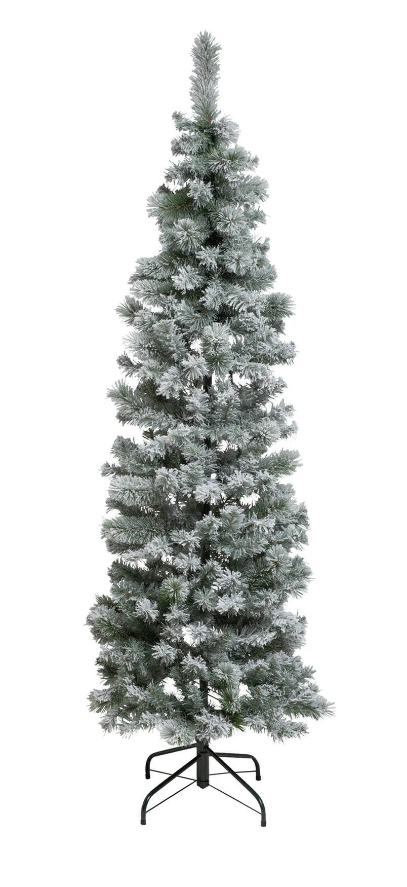 Habitat Slim 6ft Pop Up Snowy Artificial Pencil Christmas Tree
