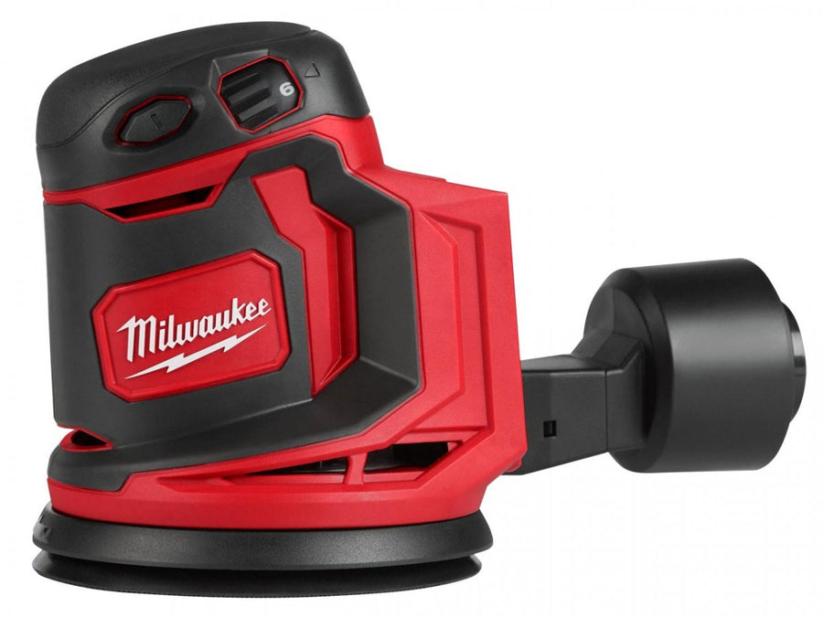 Milwaukee M18BOS125-0 18V Cordless Random Orbit Sander - Bare Tool