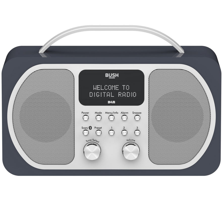 Bush DAB Bluetooth Radio - Midnight Blue