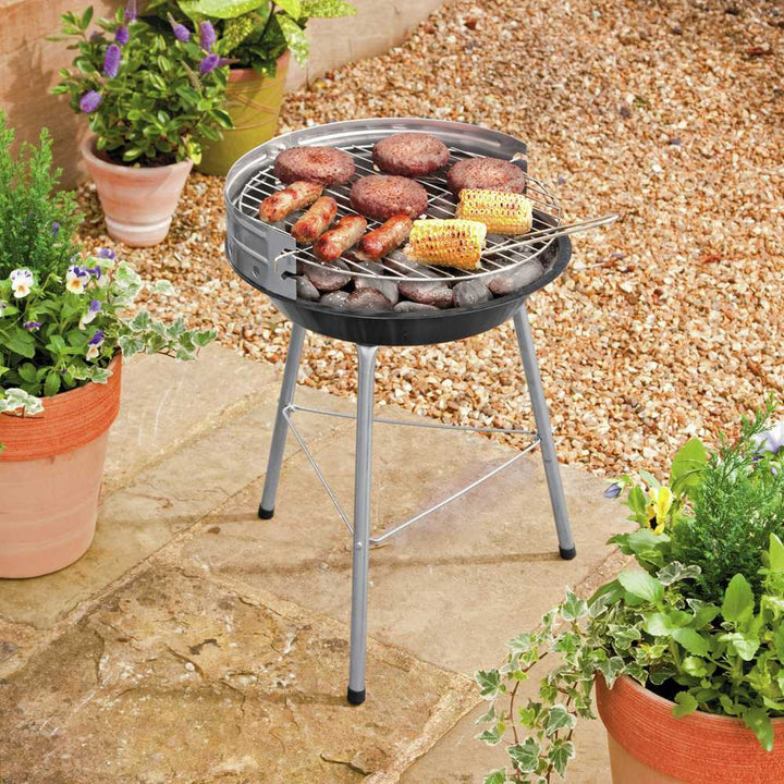 Home 35cm Round Charcoal BBQ