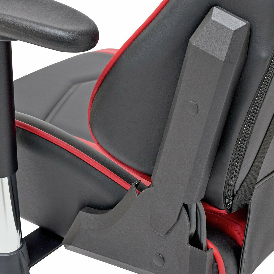 X-Rocker Alpha eSports Ergonomic Office Gaming Chair - Black & Red