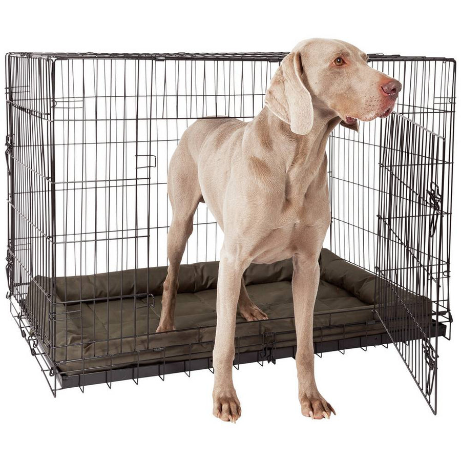 Home Double Door Dog & Cat Crate Cage - Extra Large