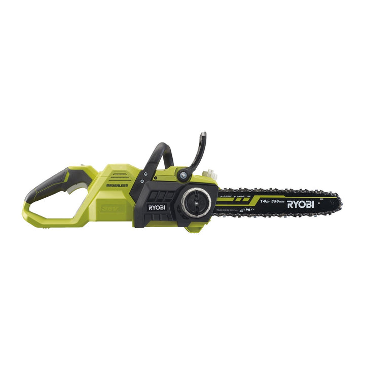 Ryobi RY36CSX35A-0 36V MAX POWER 35cm Cordless Brushless Chainsaw (Bare Tool)
