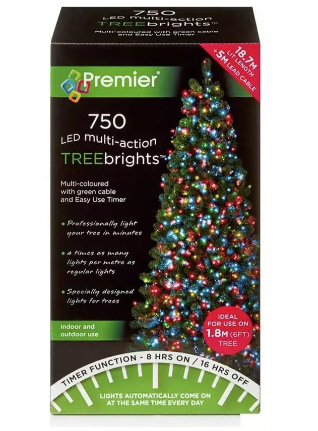 Premier 750 Multicoloured Multifunctional LED Lights - 23.7m