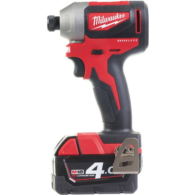 Milwaukee M18CBLID-402C 18v Li-Ion Cordless Impact Driver - 2 Batteries
