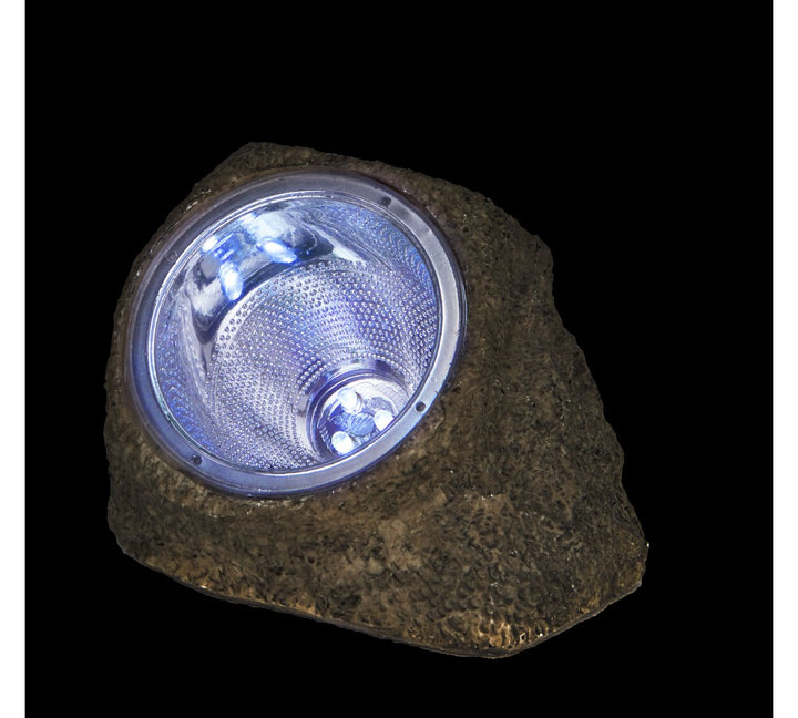 Home Set Of 4 LED Solar Rock Lights