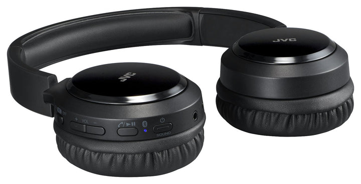 JVC HA-S80 On-Ear Wireless Noise Cancelling Headphones - Black