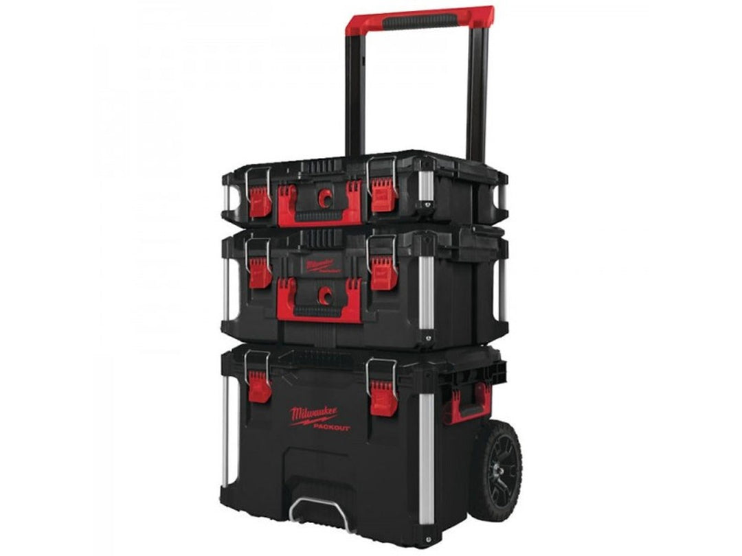 Milwaukee 3pc Packout Storage System Set With Trolley