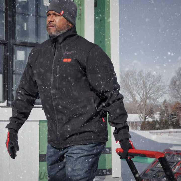 Milwaukee M12HJBL5-0(XXL) M12 Black Heated Jacket XX Large - Bare Tool