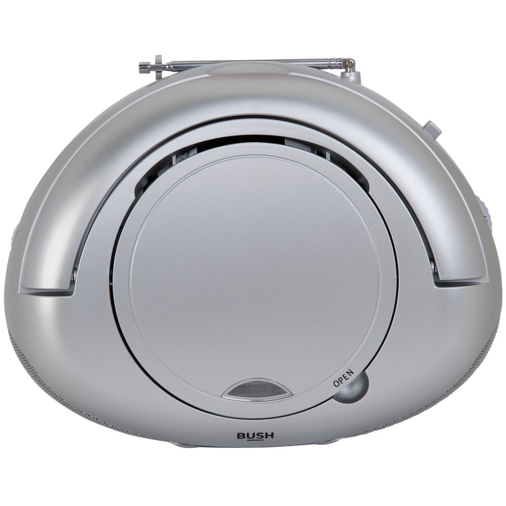 Bush Bluetooth CD Player Radio Boombox - Silver