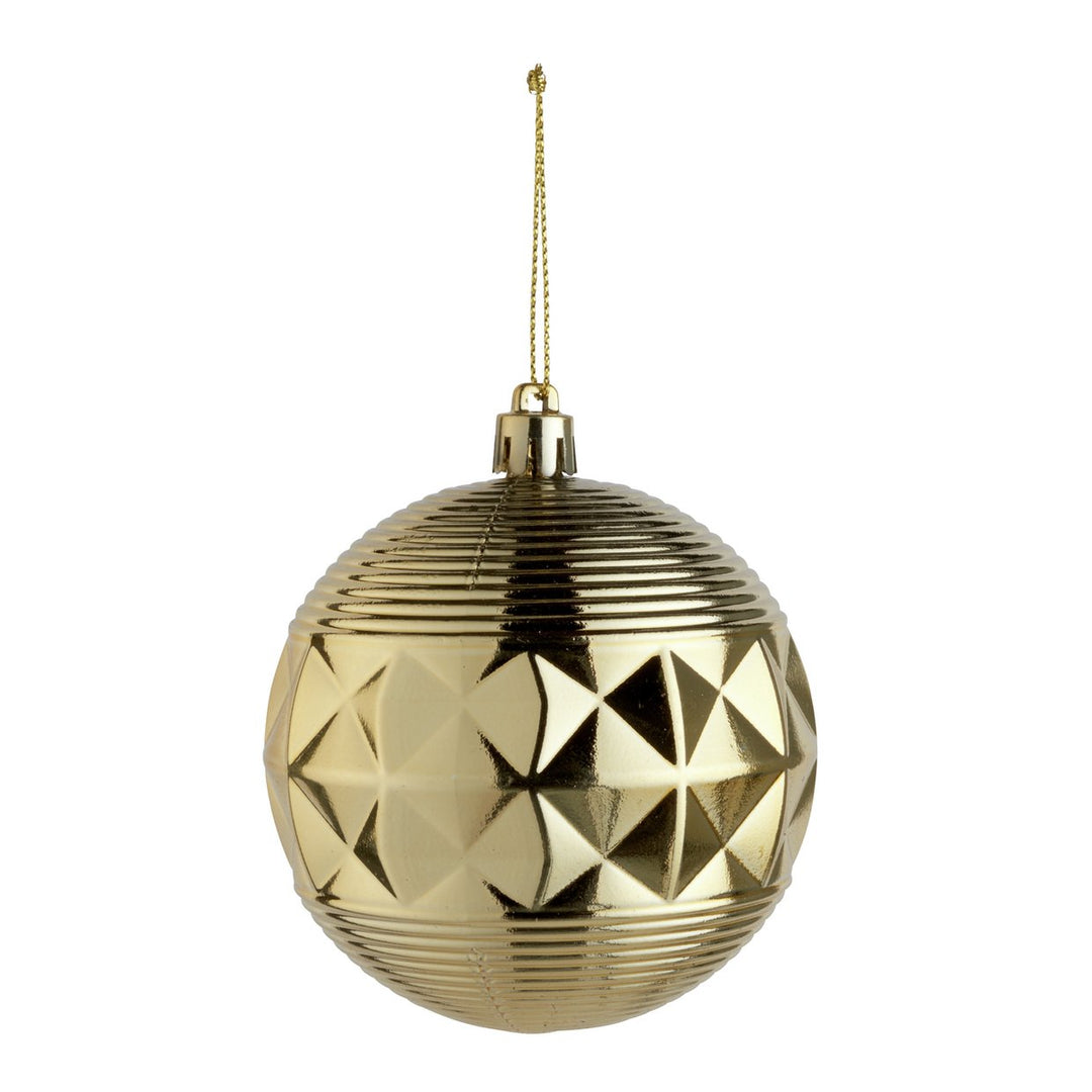 Habitat 20 Pack Of Christmas Baubles - Gold