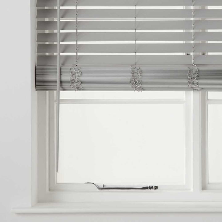 Home 3ft Faux Wood Venetian Blind - Dove Grey