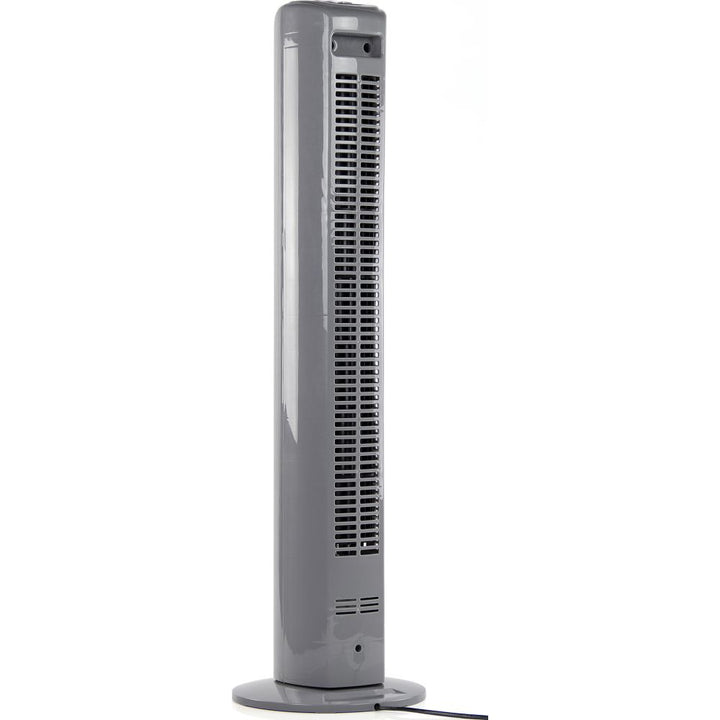 Challenge Grey 3 Speed Oscillating 30" Tower Fan With Remote Control